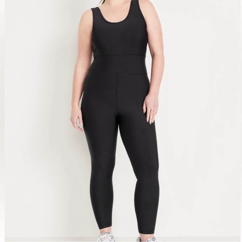 NWT Old Navy Black Activewear Jumpsuit
